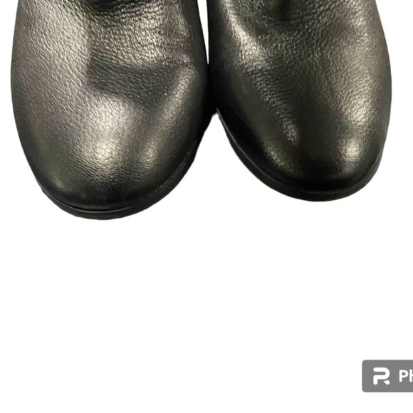 Kenneth Cole New York Tall Genuine Leather Boots Black - size 8.5 - Picture 11 of 16